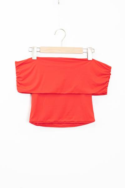 Bustier Tank Top - Red