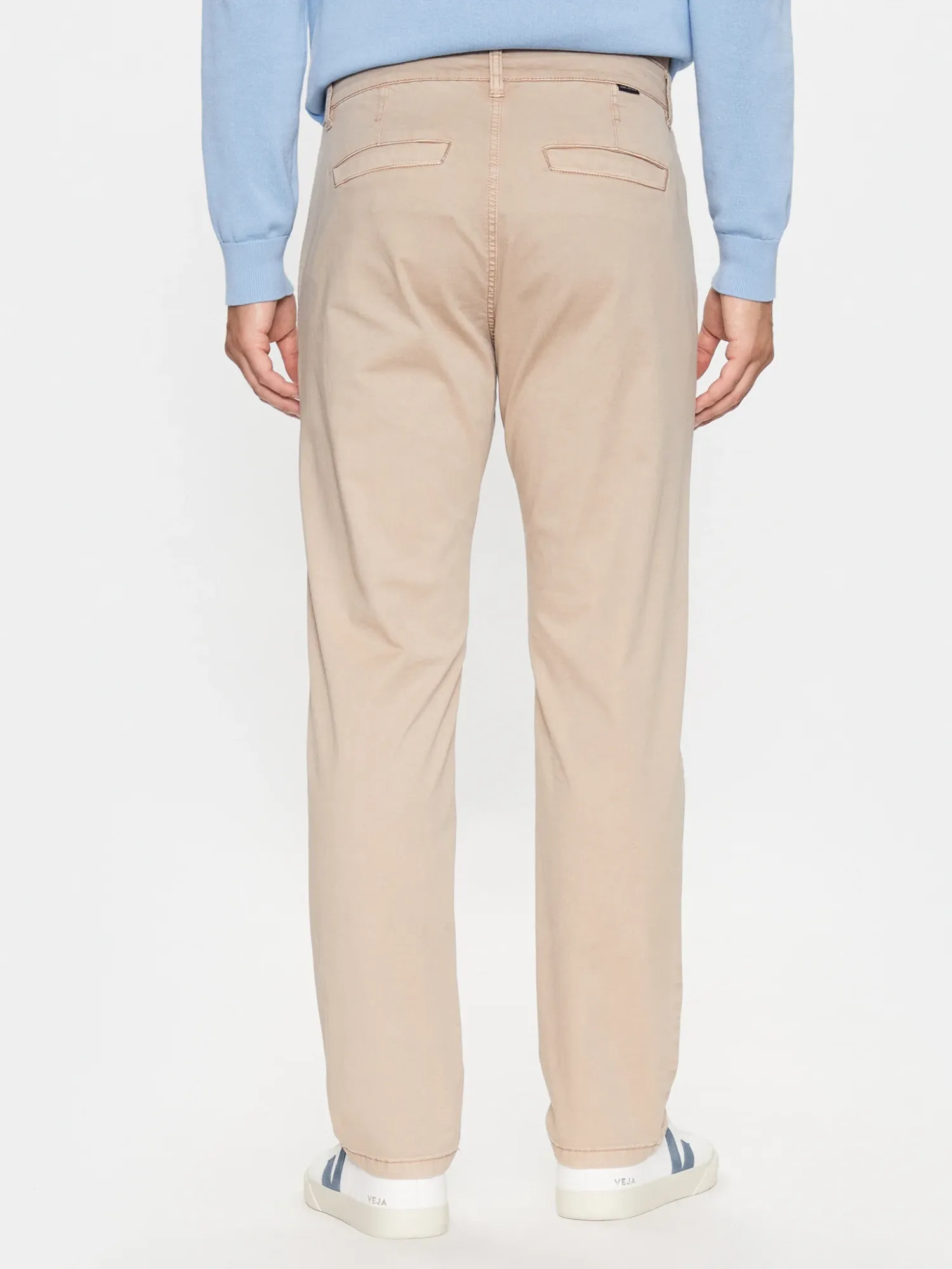 Blend Chino Trousers - Beige