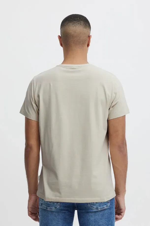 Blend Bhdinton Logo Tee - Beige