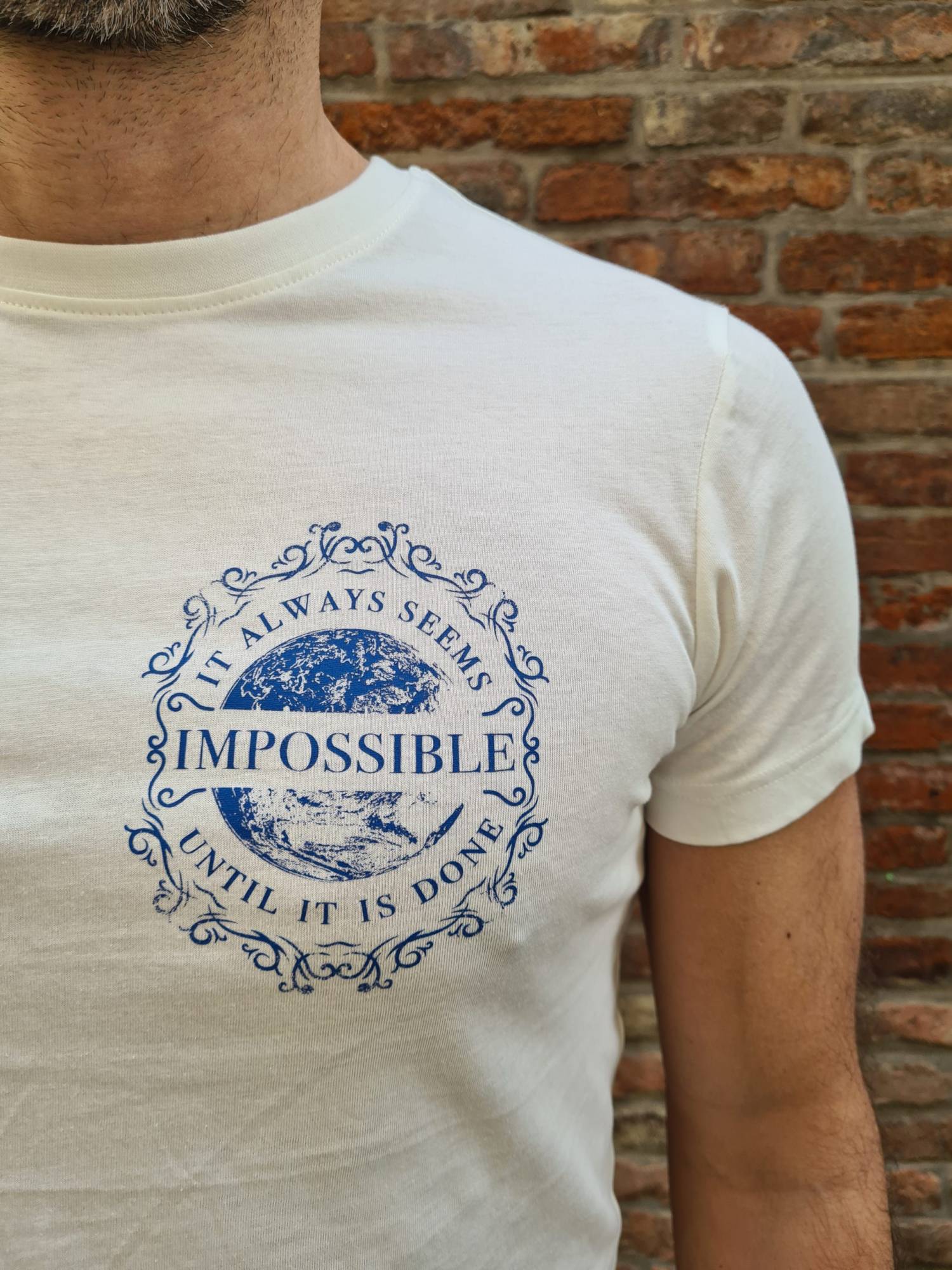 Impossible Back Print T-shirt - White