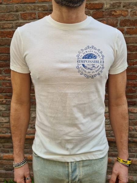 Impossible Back Print T-shirt - White