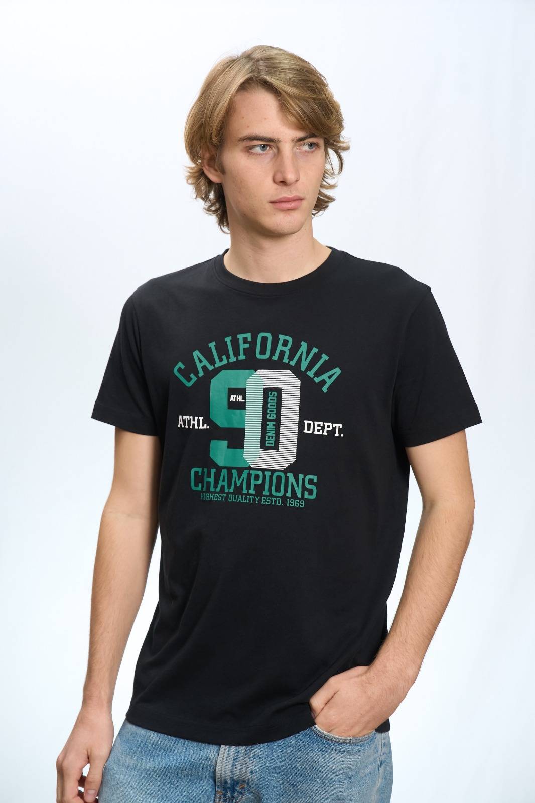 California T-shirt - Black