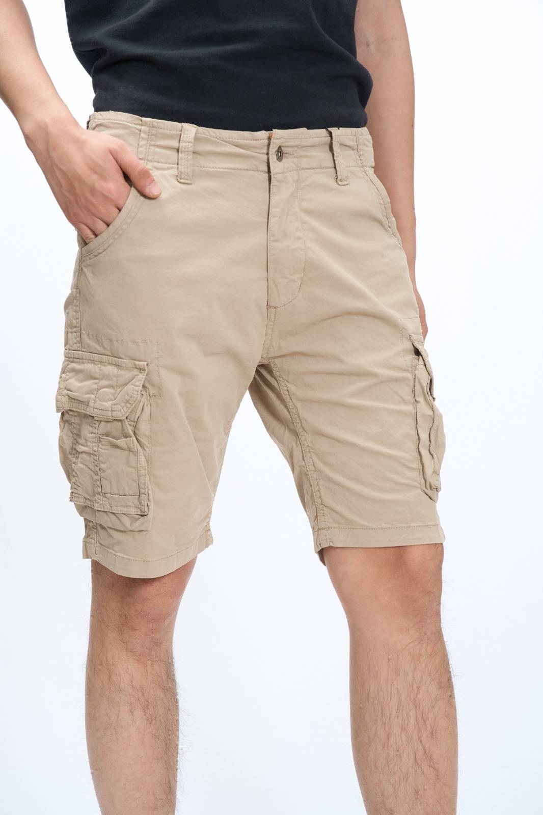 Cargo Shorts - Beige