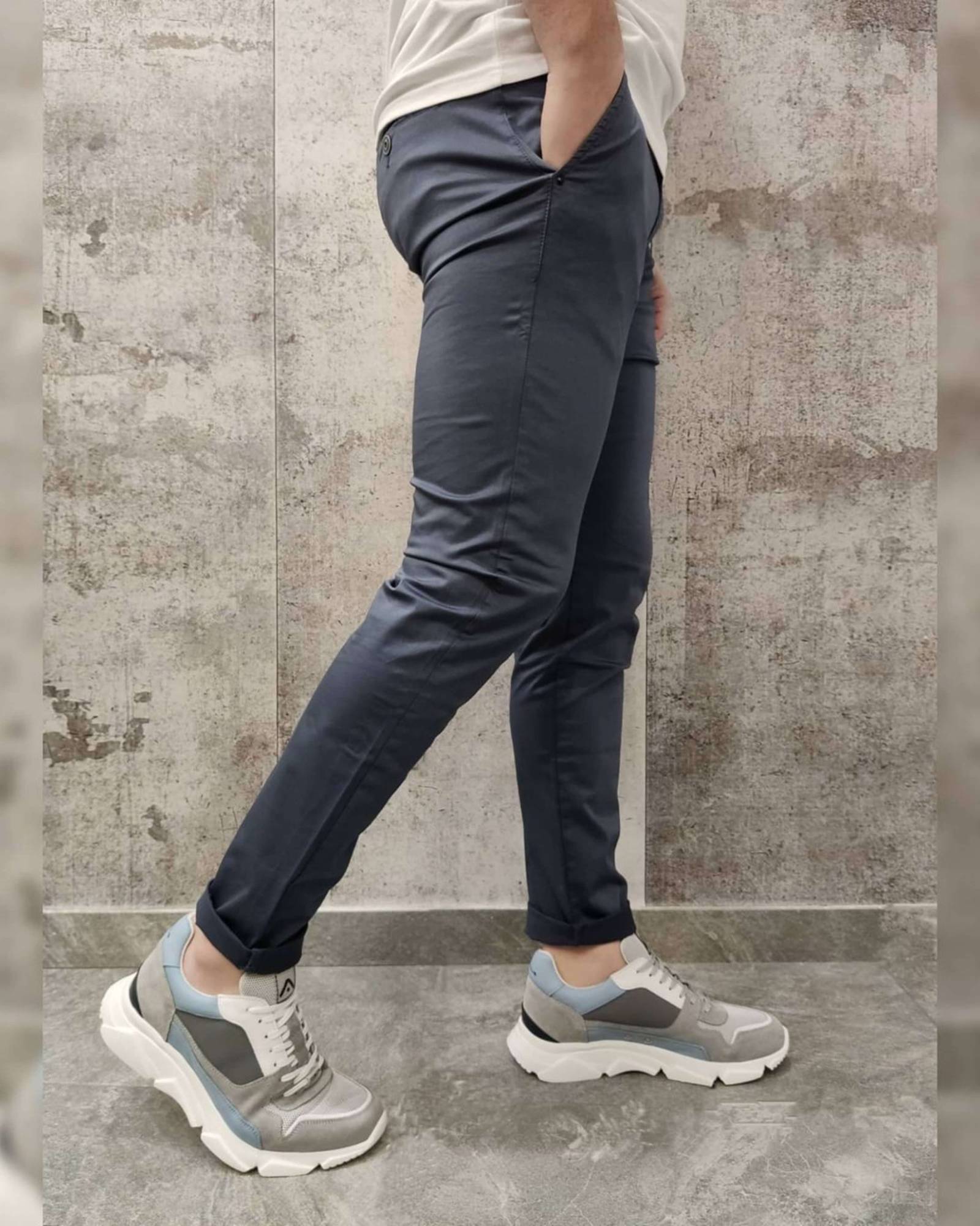 Chino Trousers - Blue