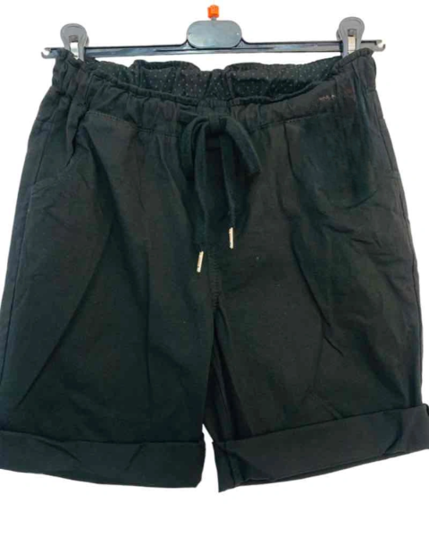 Cotton Shorts - Black