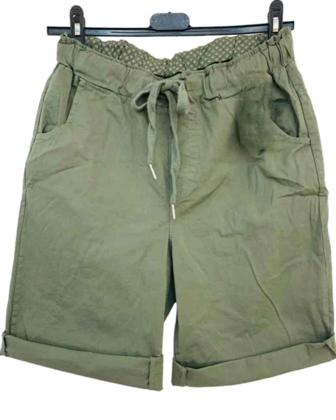 Cotton Shorts - Khaki