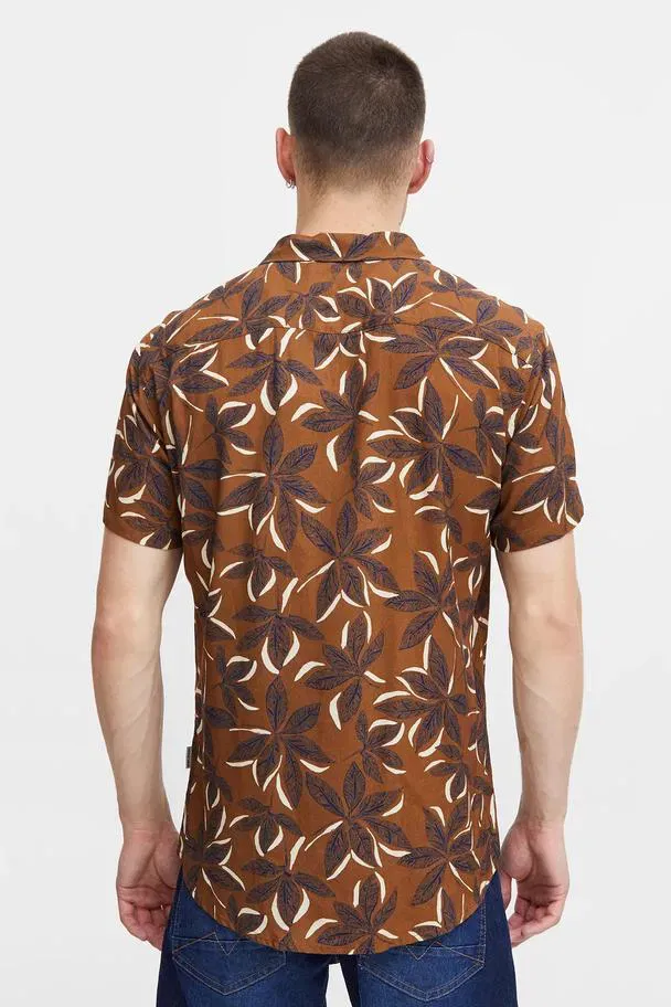 Blend Printed Shirt - Brown