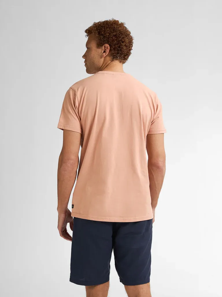 Petrol Artwork T-shirt Dolphincrest - Peach