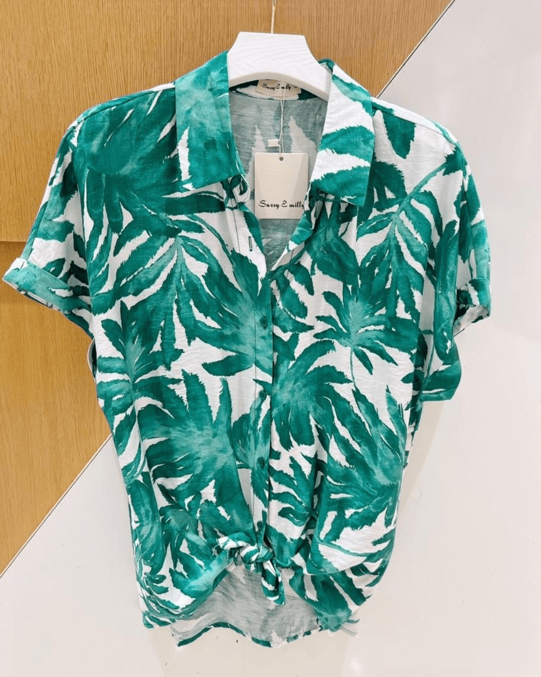 Printed Shirt - Green