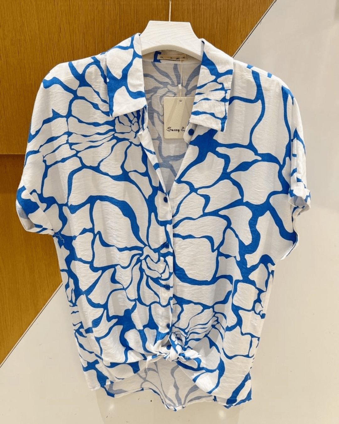 Printed Shirt - White