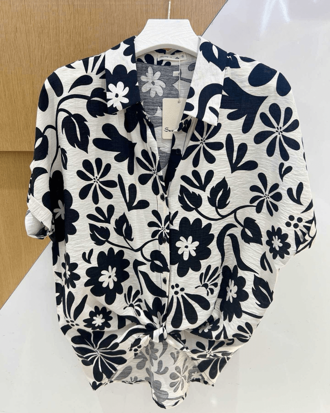 Printed Shirt - Black