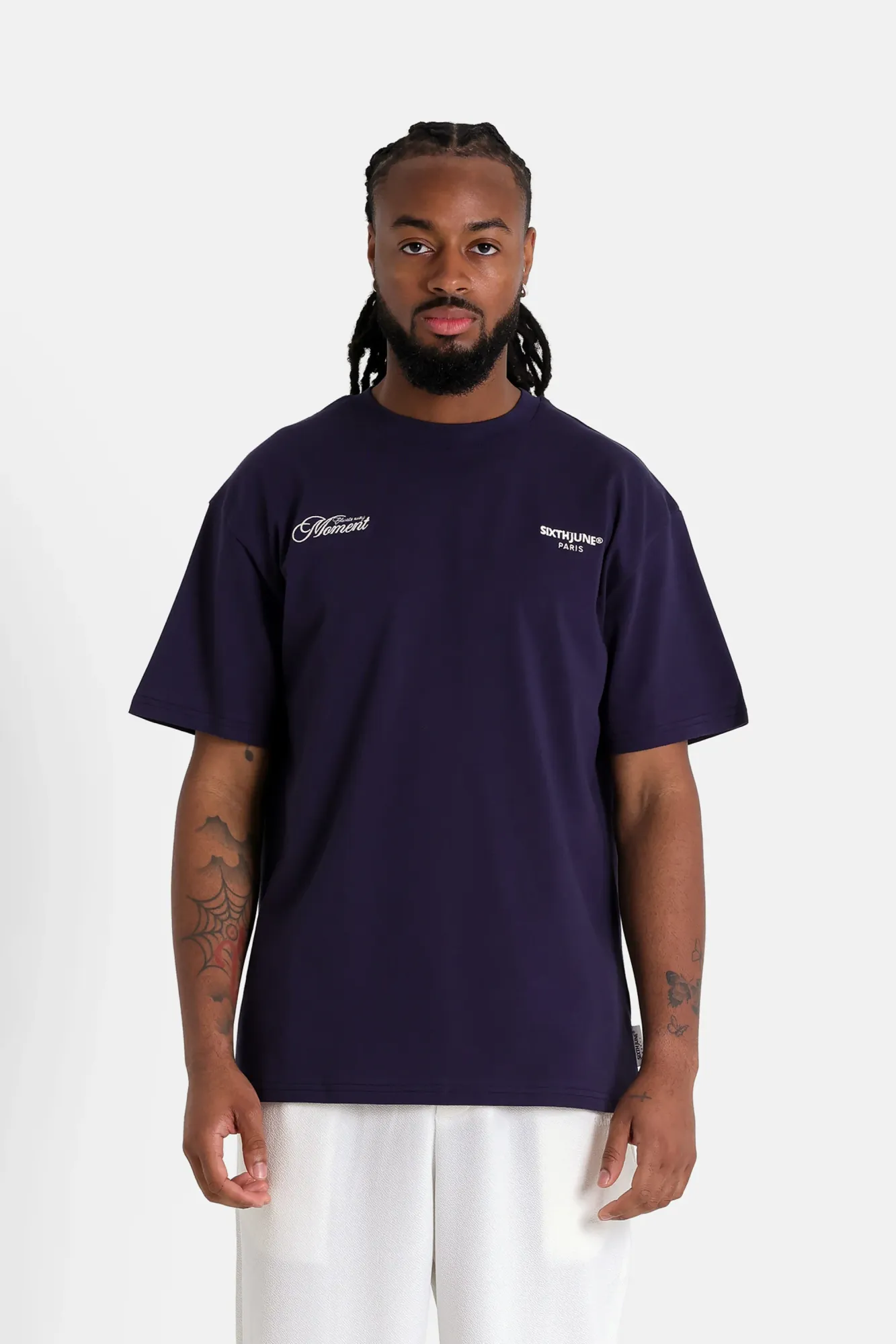 Sixth June Elevate Embroidery T-shirt - Blue