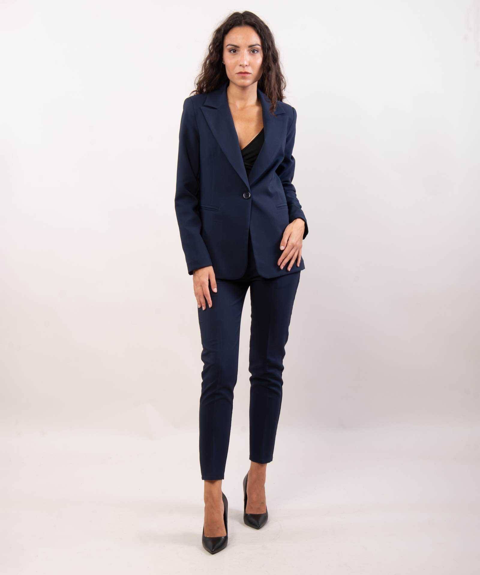 Elegant Blazer Jacket - Blue