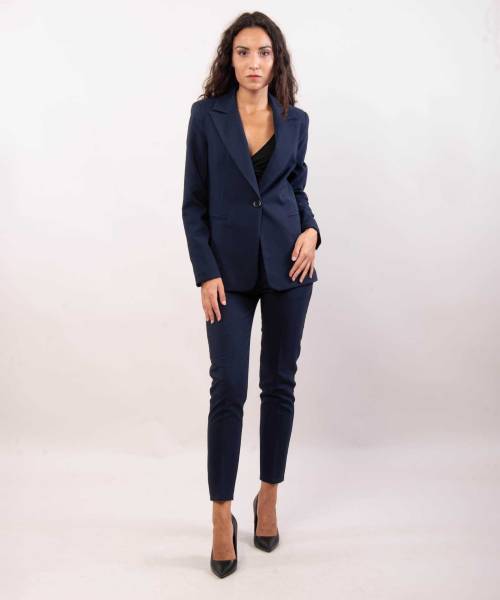 Elegant Blazer Jacket - Blue
