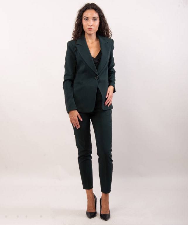 Elegant Blazer Jacket - Green
