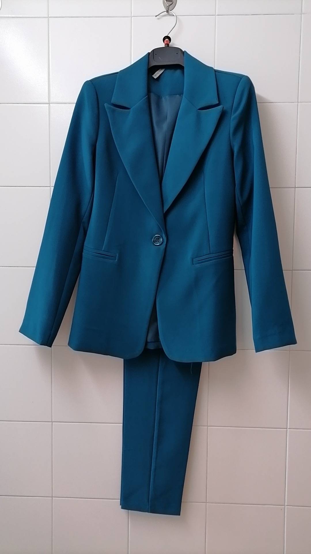 Elegant Blazer Jacket - Petrol