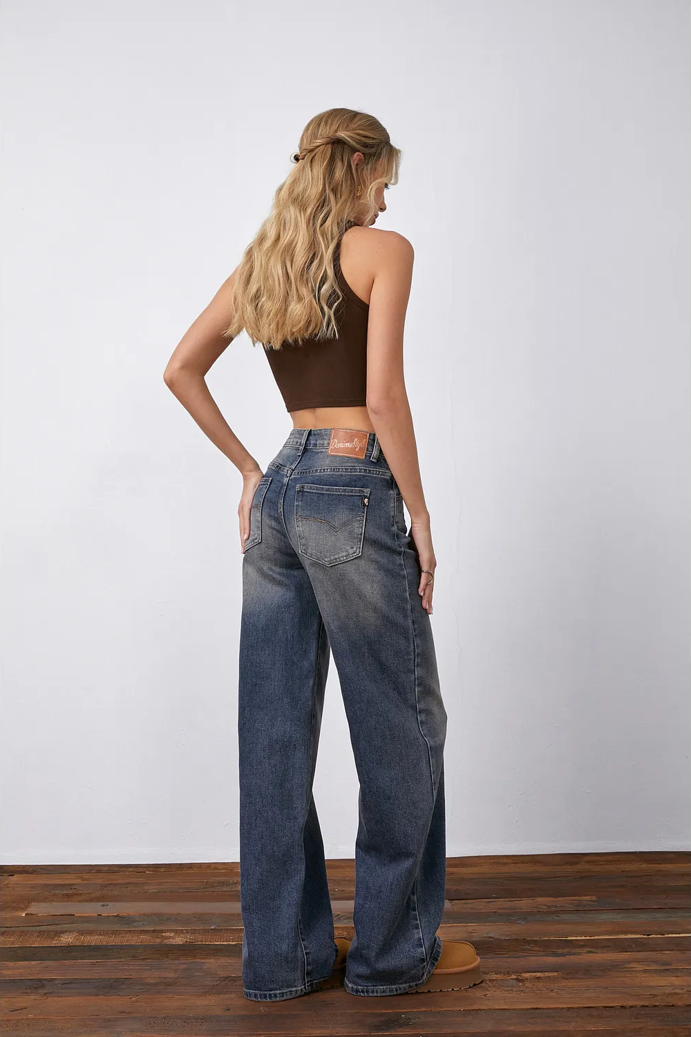 Loose Fit Jeans - Blue