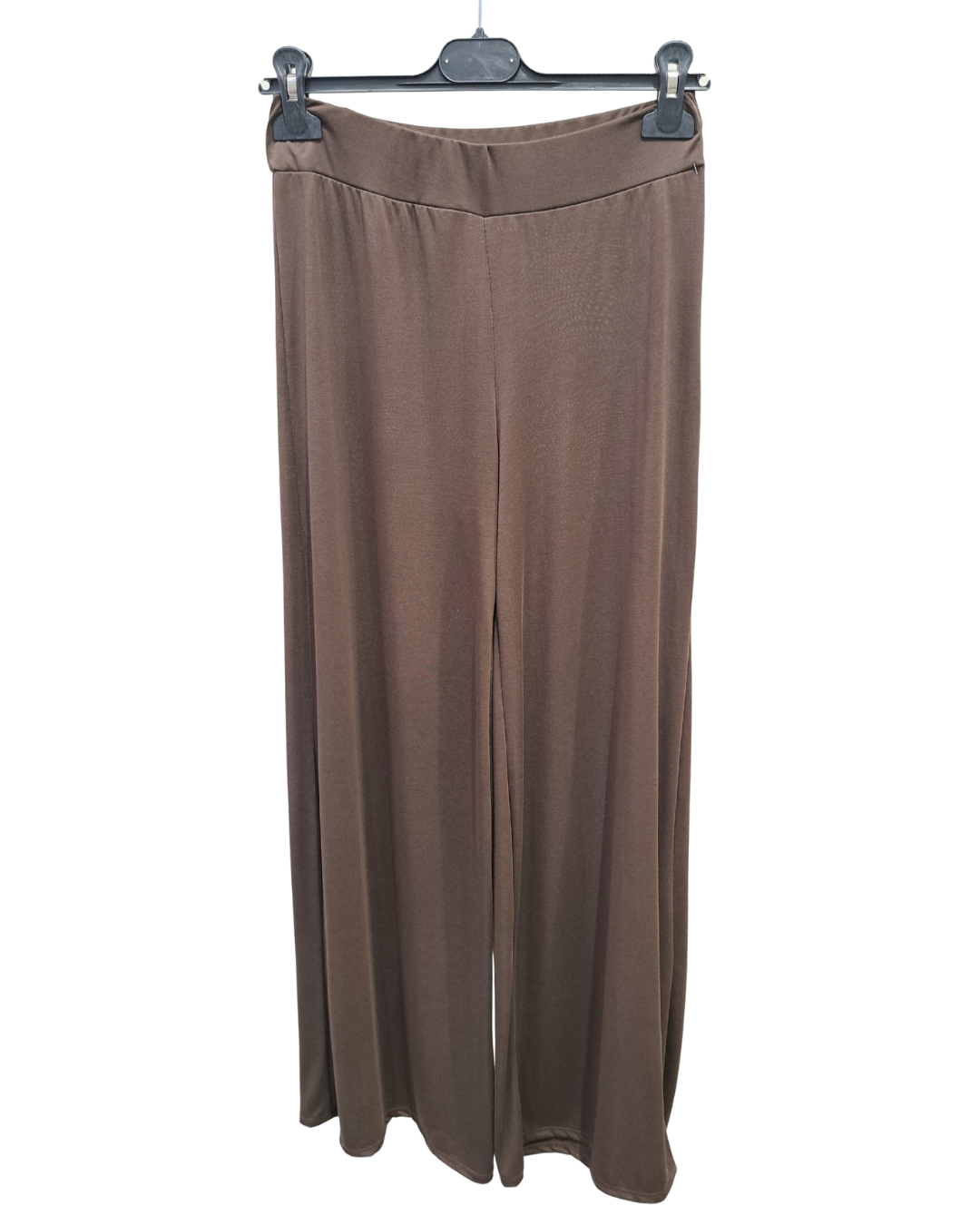 Wide-Leg Pants - Brown