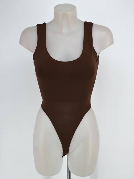 Basic Bodysuit - Brown