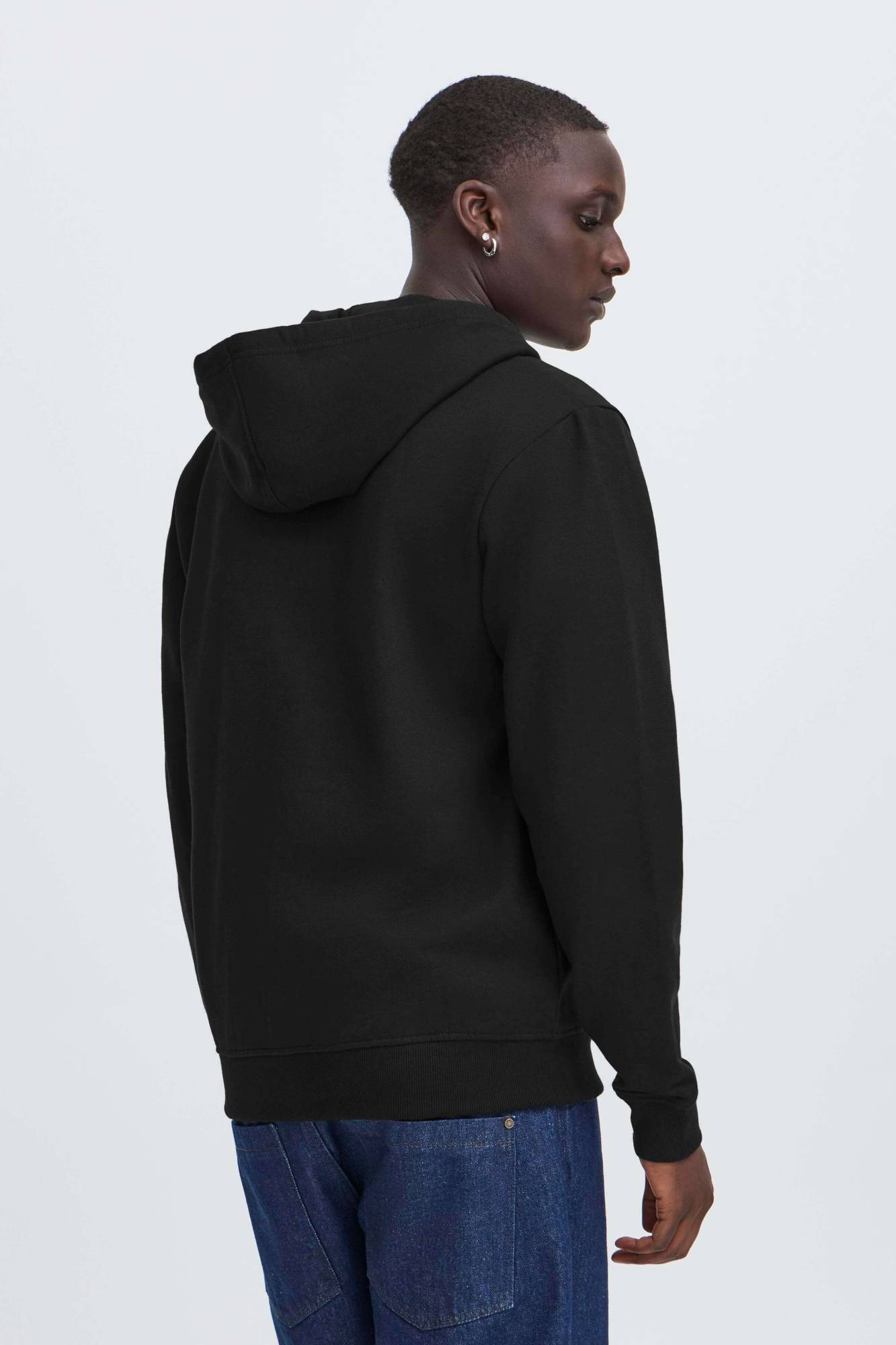 Blend BHNOAH Zipped Hoodie - Black