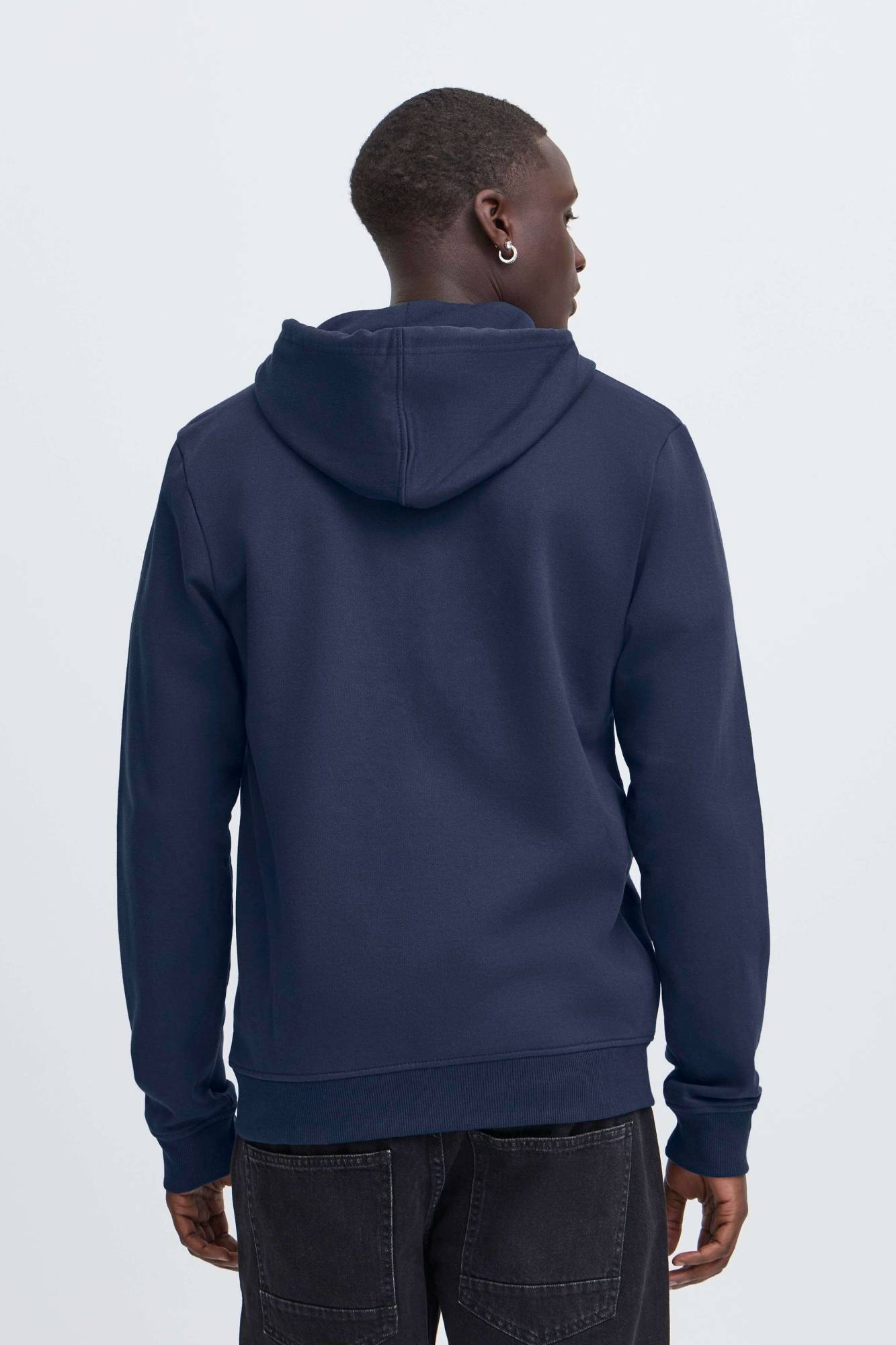 Blend BHNOAH Zipped Hoodie - Blue