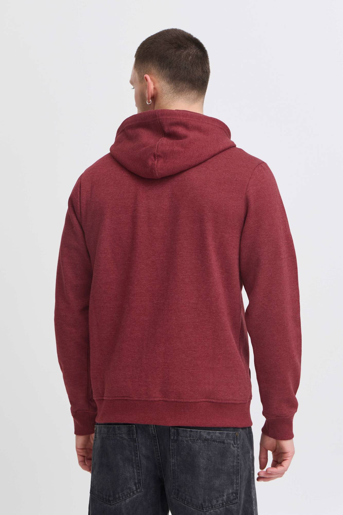 Blend BHNOAH Zipped Hoodie - Bordeaux
