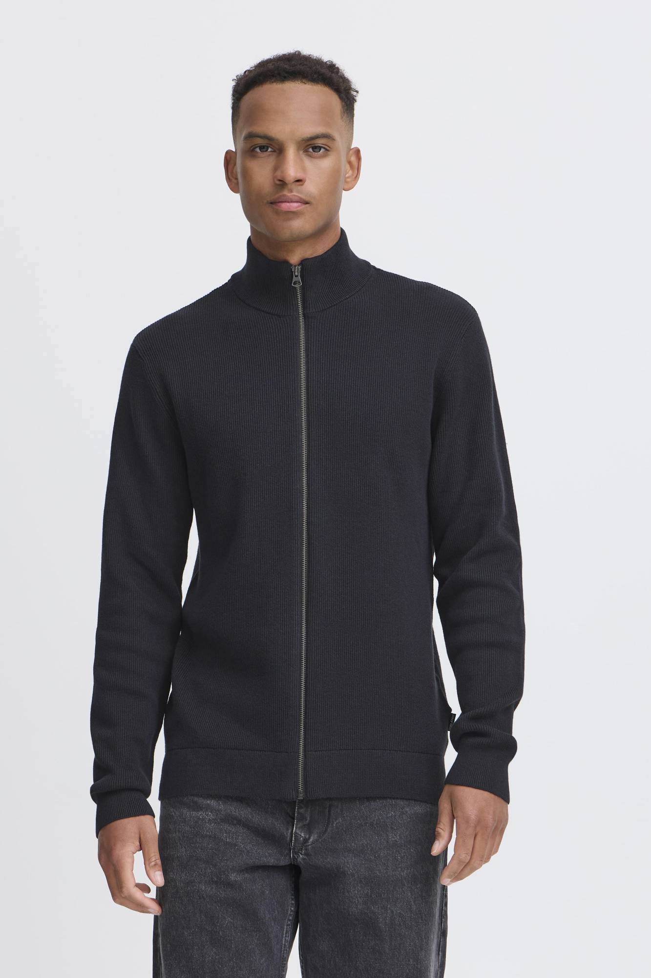 Blend BHBADAL Zip Cardigan - Black