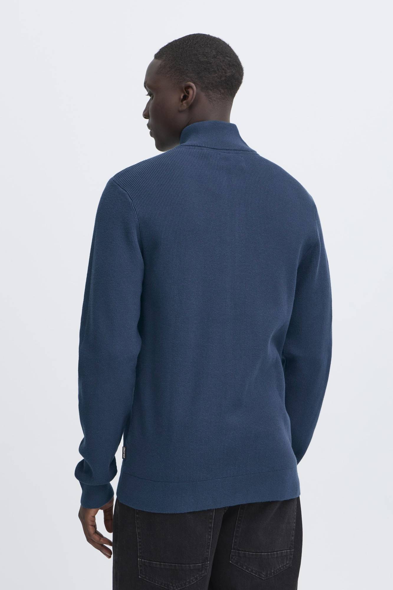 Blend BHBADAL Zip Cardigan - Blue