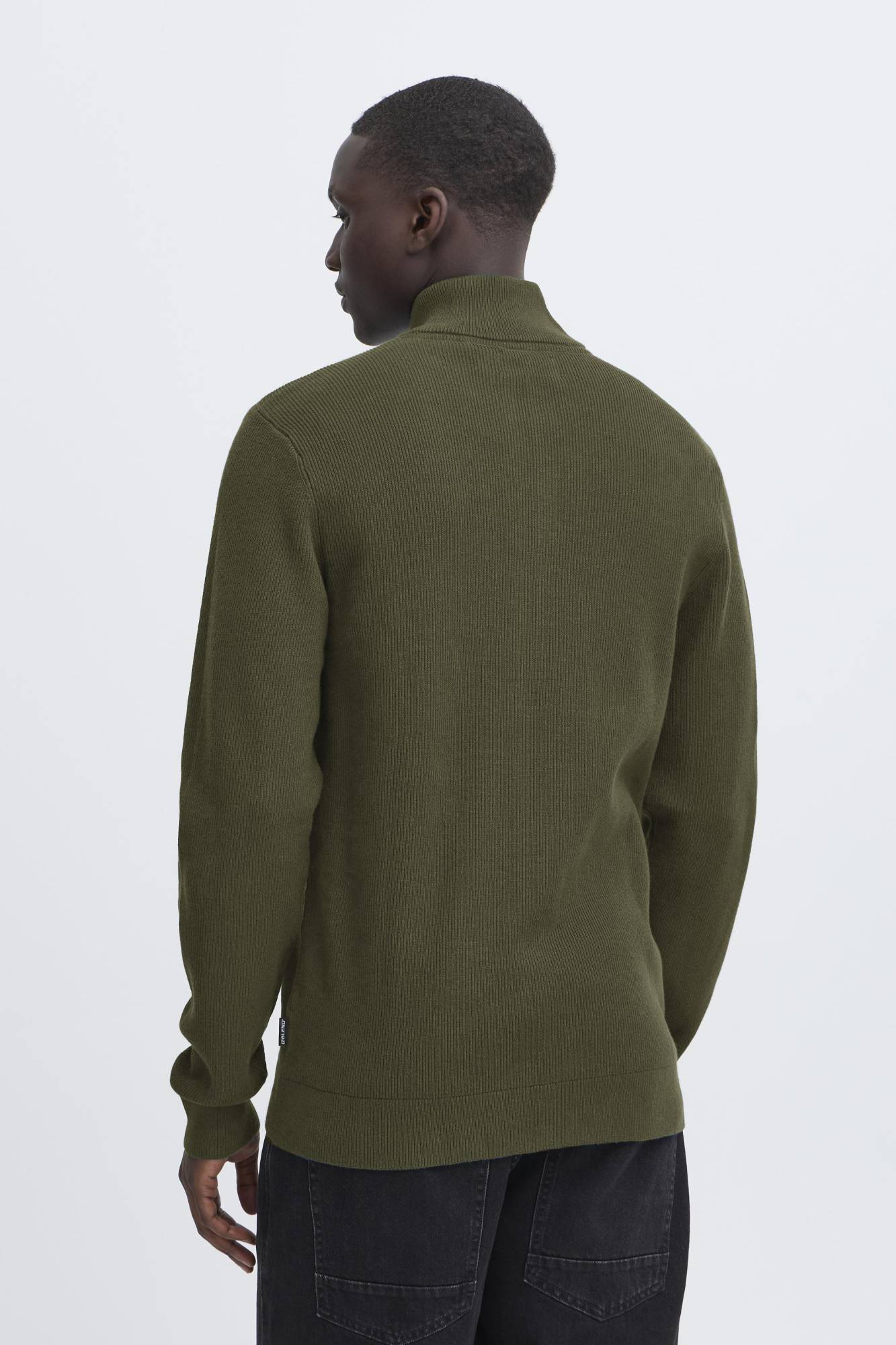Blend BHBADAL Zip Cardigan - Khaki