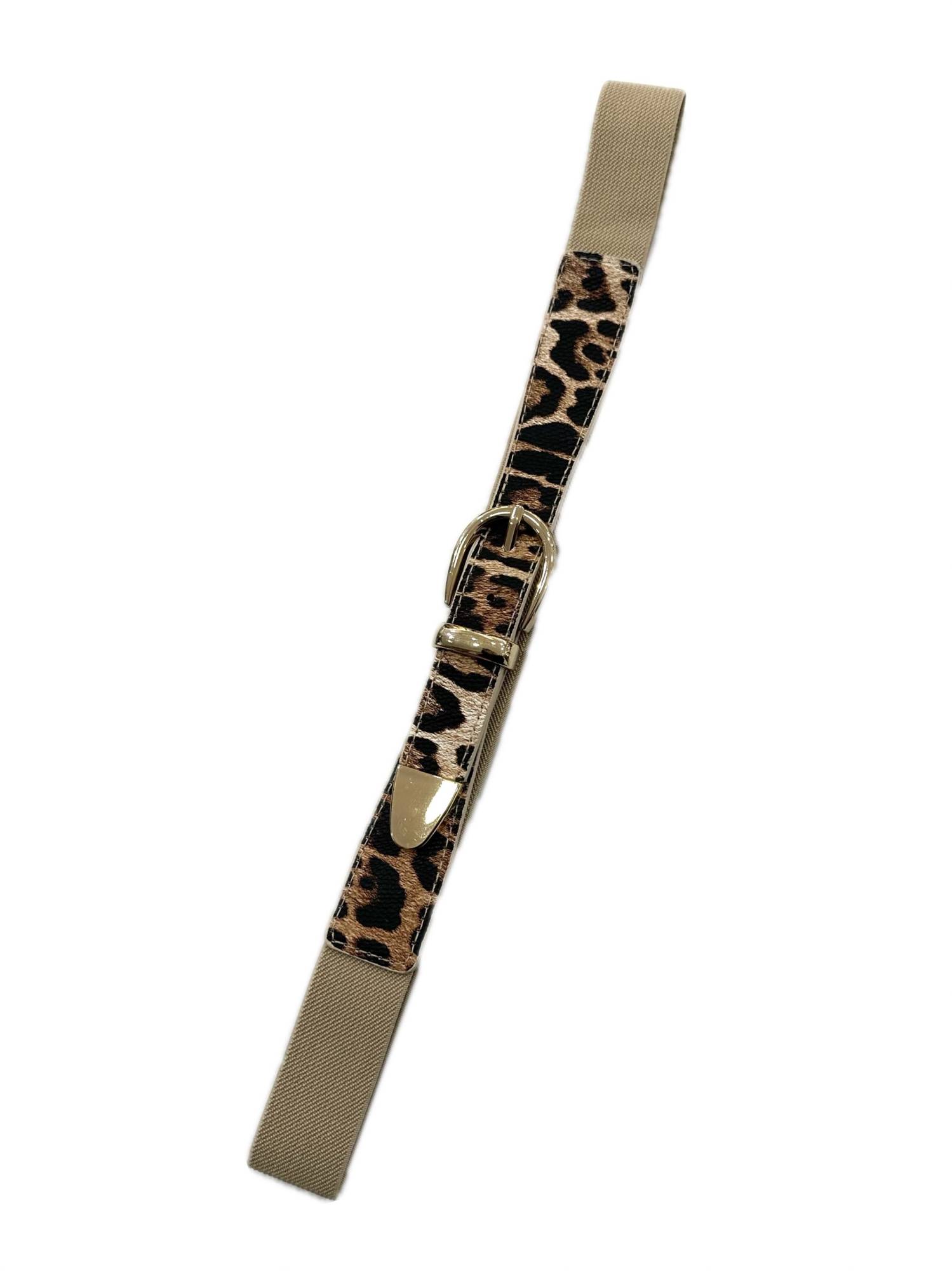 Elastic Belt - Beige