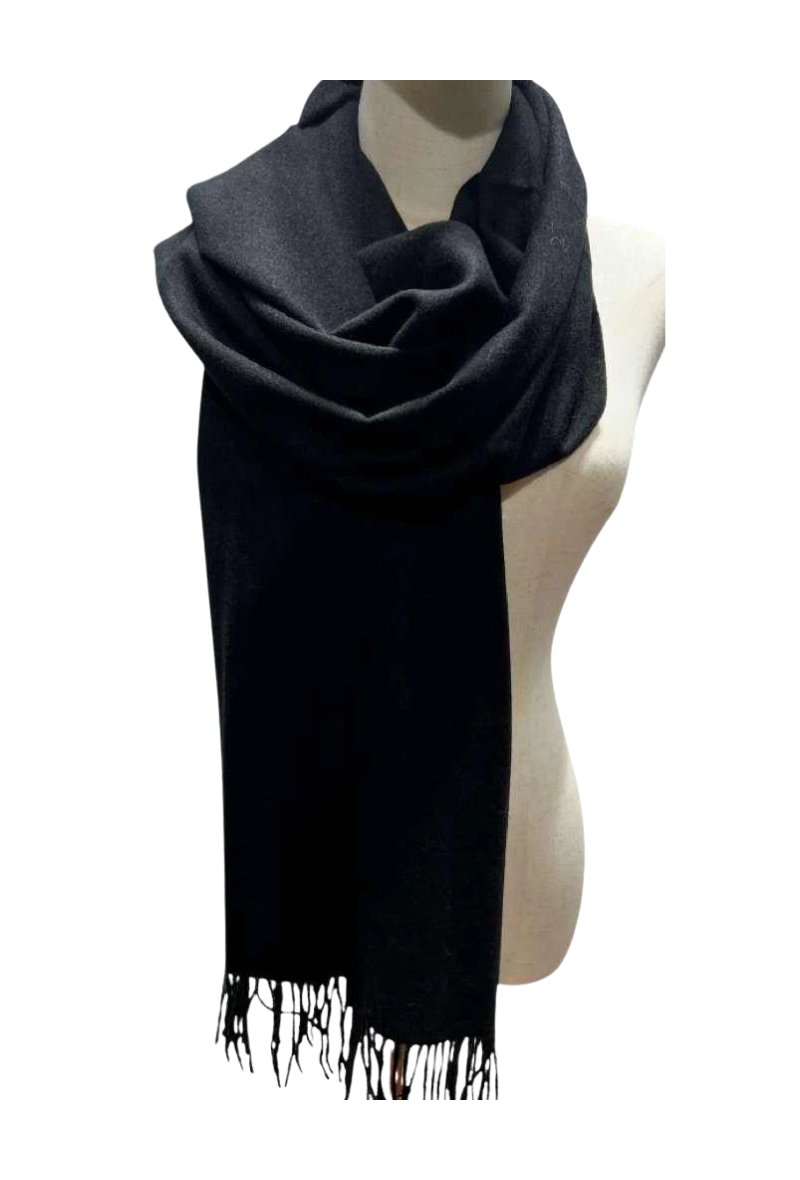 Plain Scarf - Black