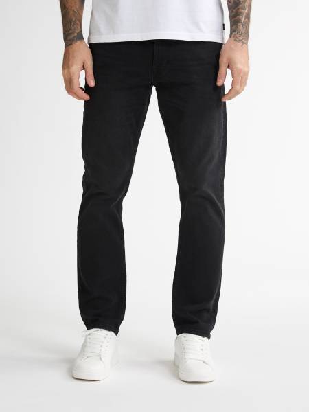 Petrol Starling Straight Fit Jeans - Black