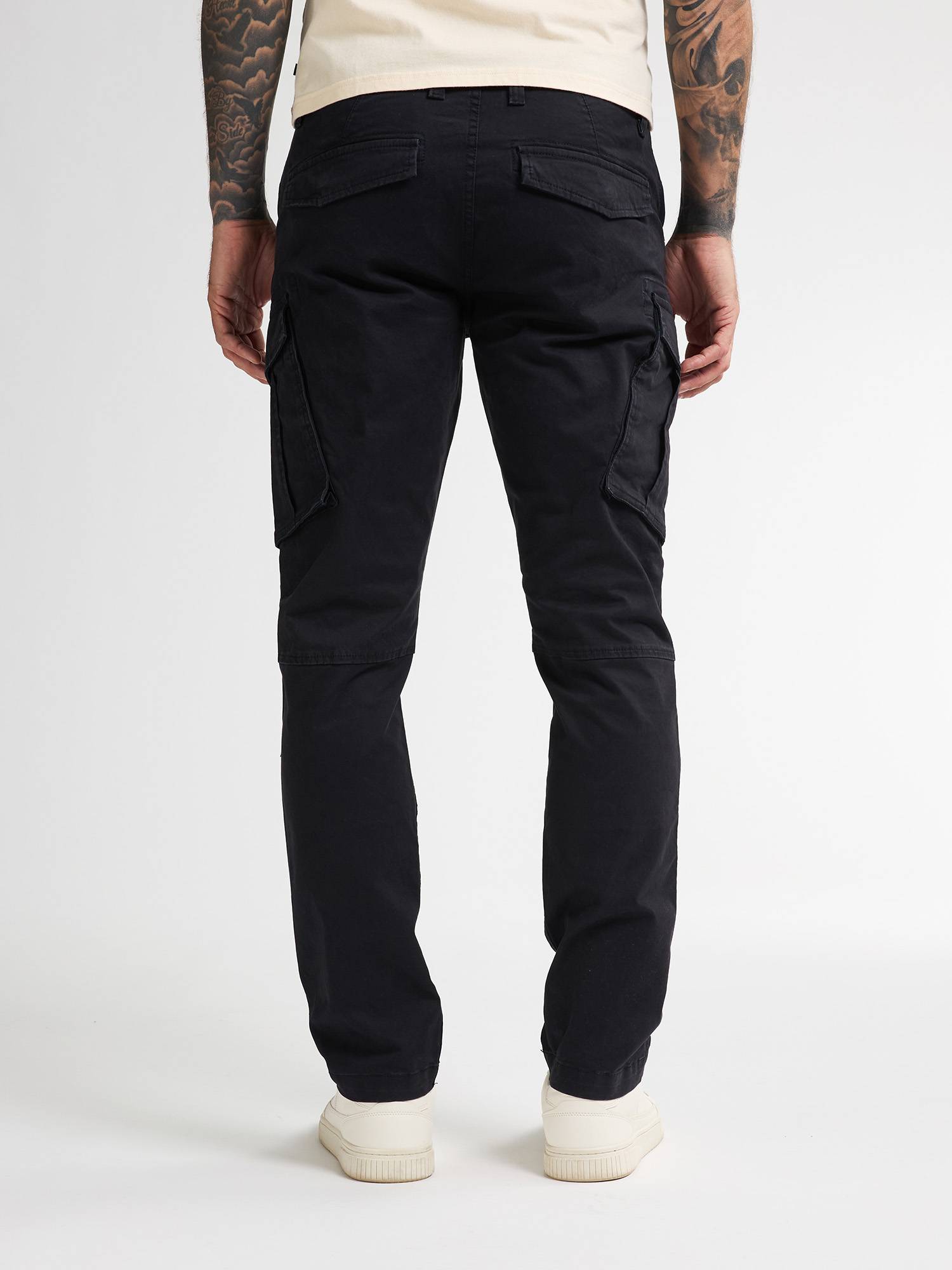 Petrol Cargo Trousers Shellfront - Black