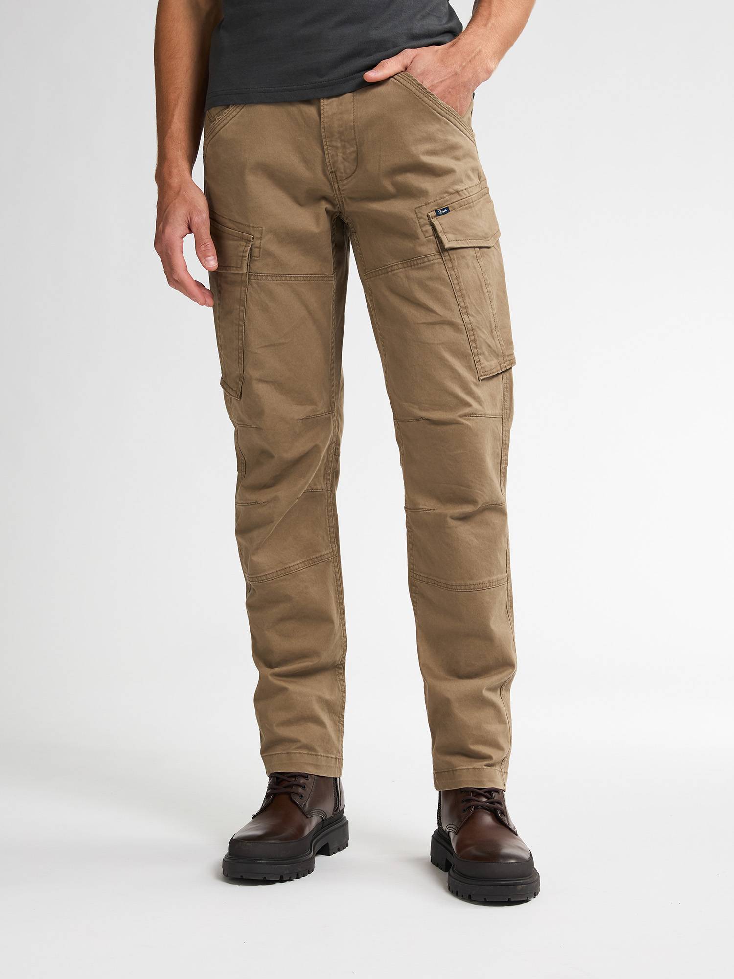 Petrol Cargo Trousers Shellfront - Camel