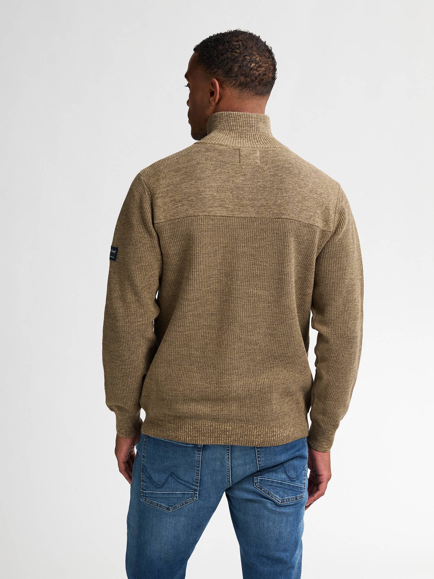 Petrol Knitted Cardigan Bristol - Beige