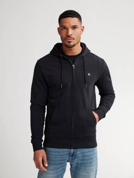 Petrol Casual Cardigan Ironwood - Black