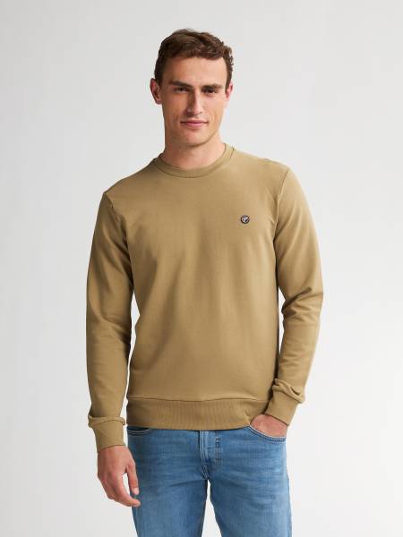 Petrol Logo Sweater Seaviewpark - Camel