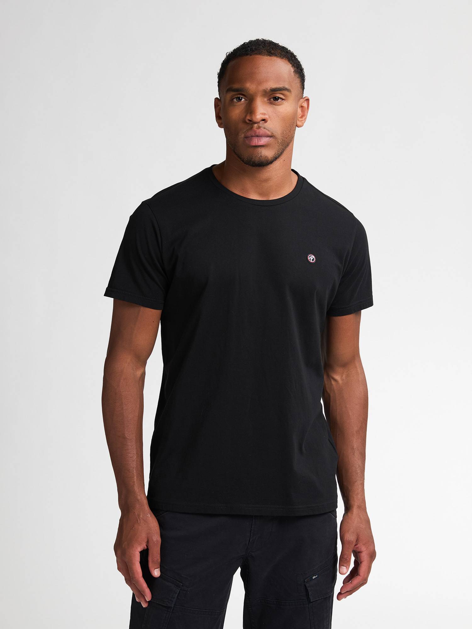 Petrol Logo T-shirt Windward - Black
