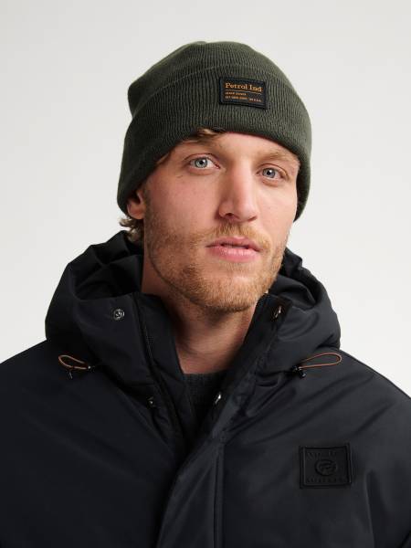 Petrol Knitted Beanie Northwoods - Green