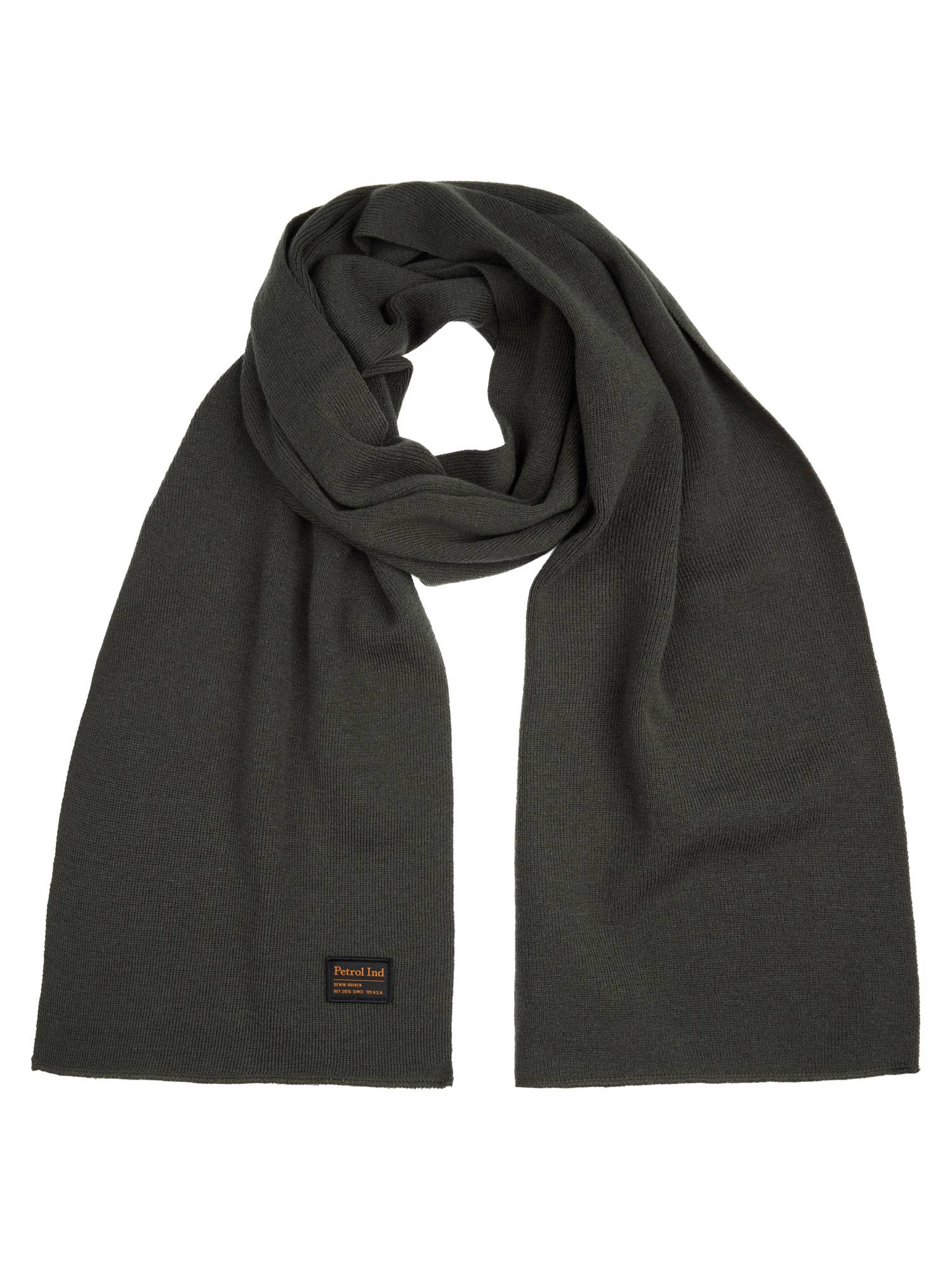 Petrol Solid Scarf Eau Claire - Green