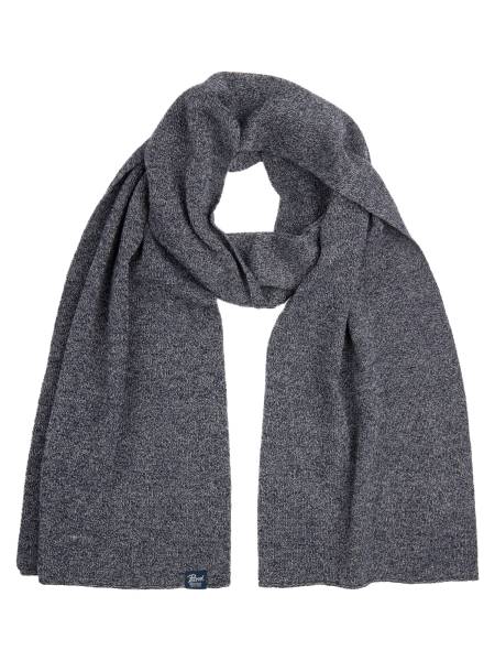 Petrol Textured Knit Scarf Chippewa Falls - Grey