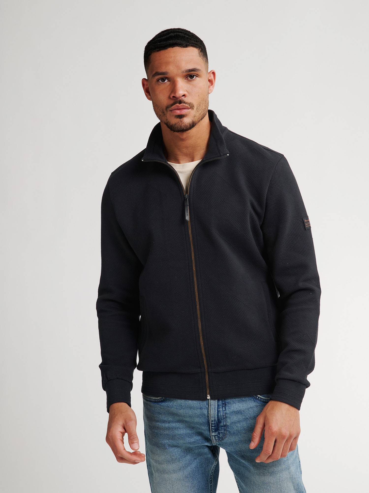 Petrol Comfortable Cardigan Bighorn - Black