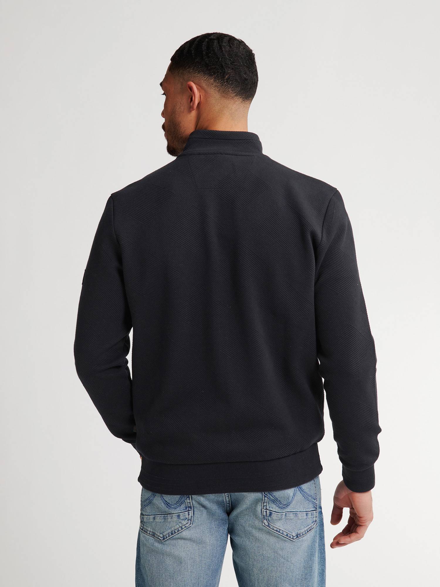 Petrol Comfortable Cardigan Bighorn - Black