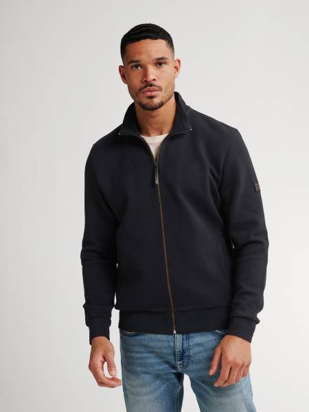 Petrol Comfortable Cardigan Bighorn - Black