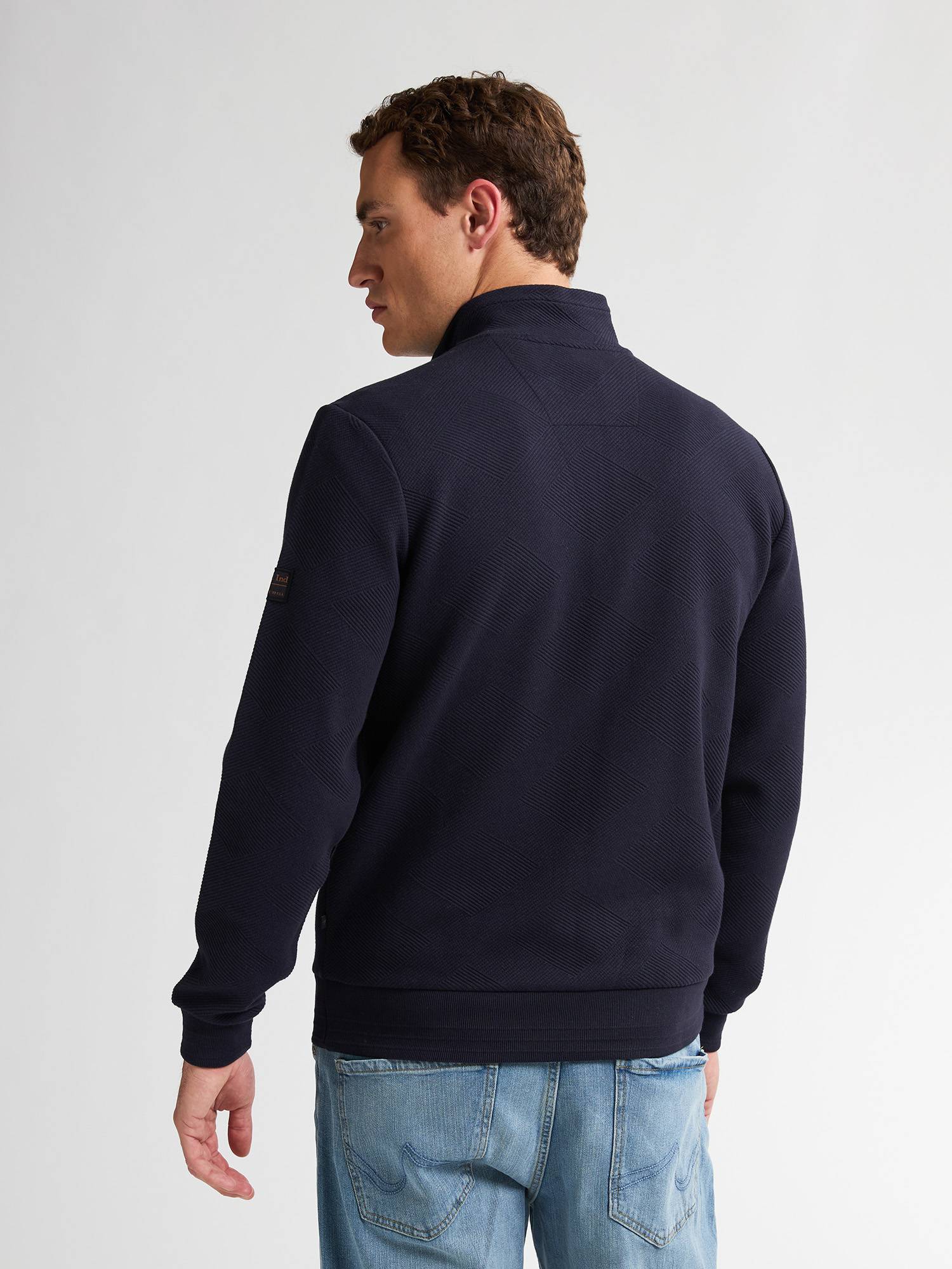 Petrol Comfortable Cardigan Bighorn - Blue