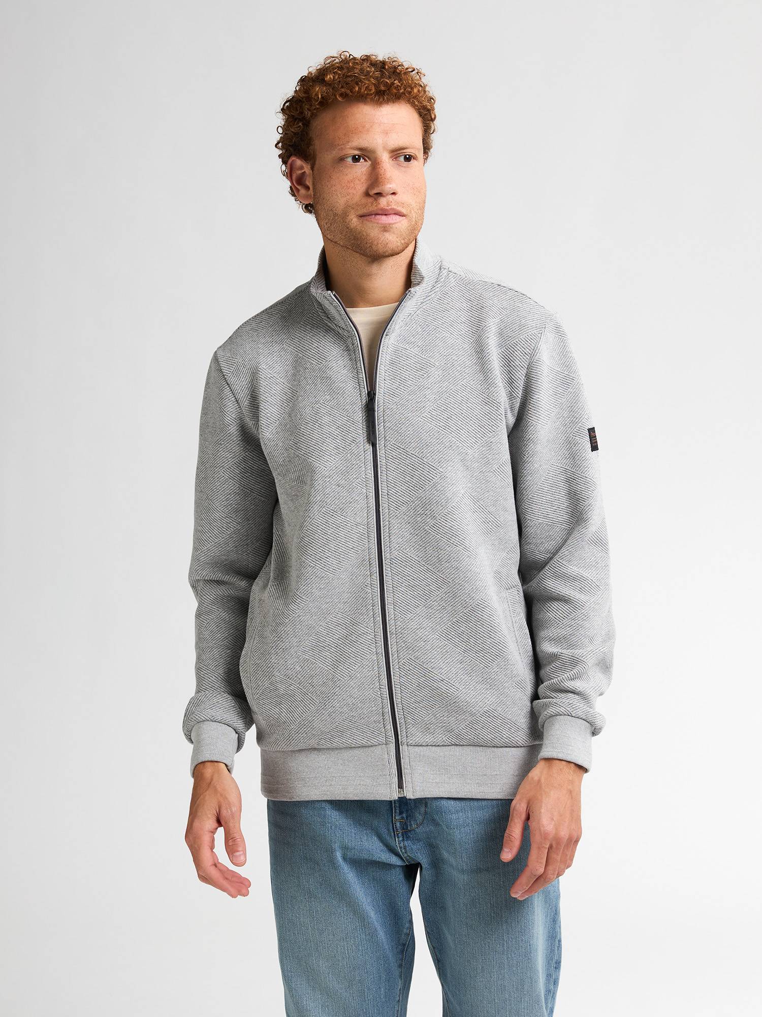 Petrol Comfortable Cardigan Bighorn - Grey
