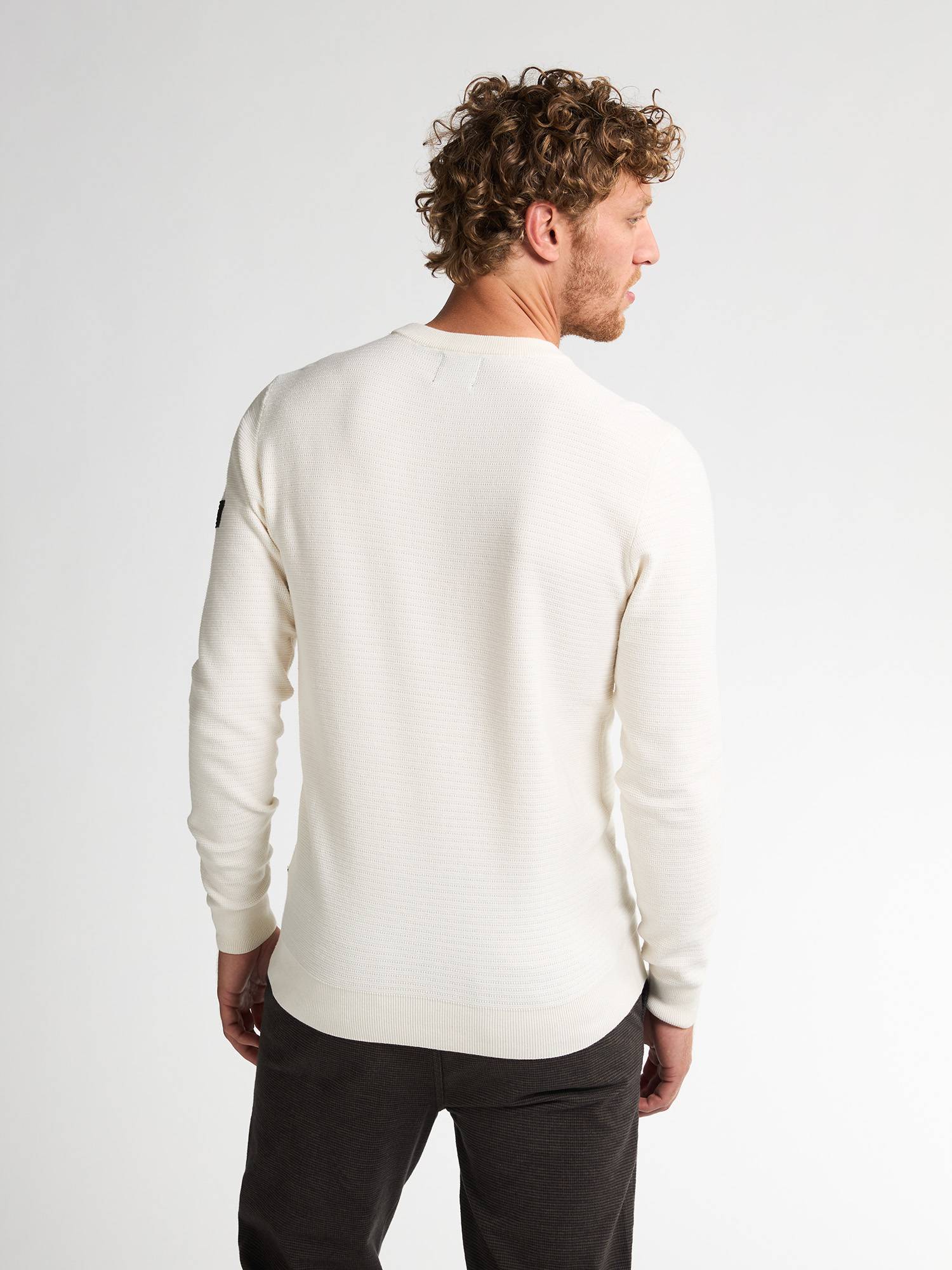 Petrol Casual Jumper Richmond - White
