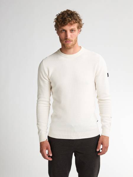 Petrol Casual Jumper Richmond - White