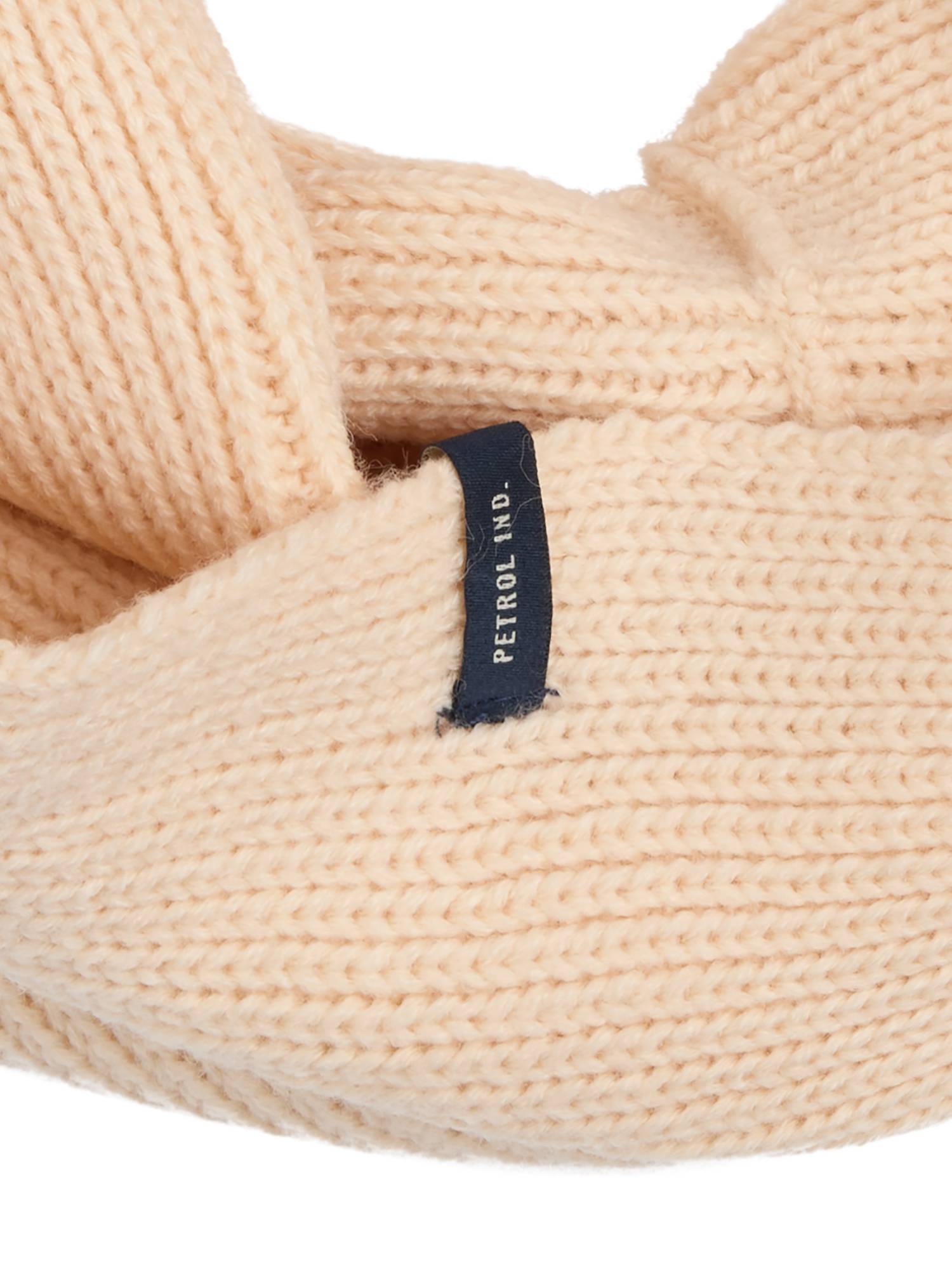 Petrol Scarf - Beige