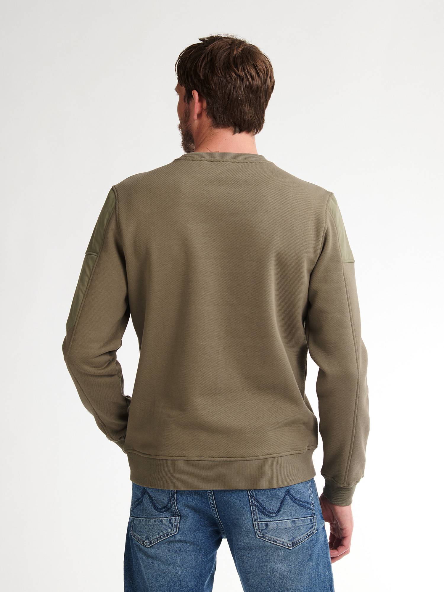 Petrol Casual Sweater Pueblo - Khaki
